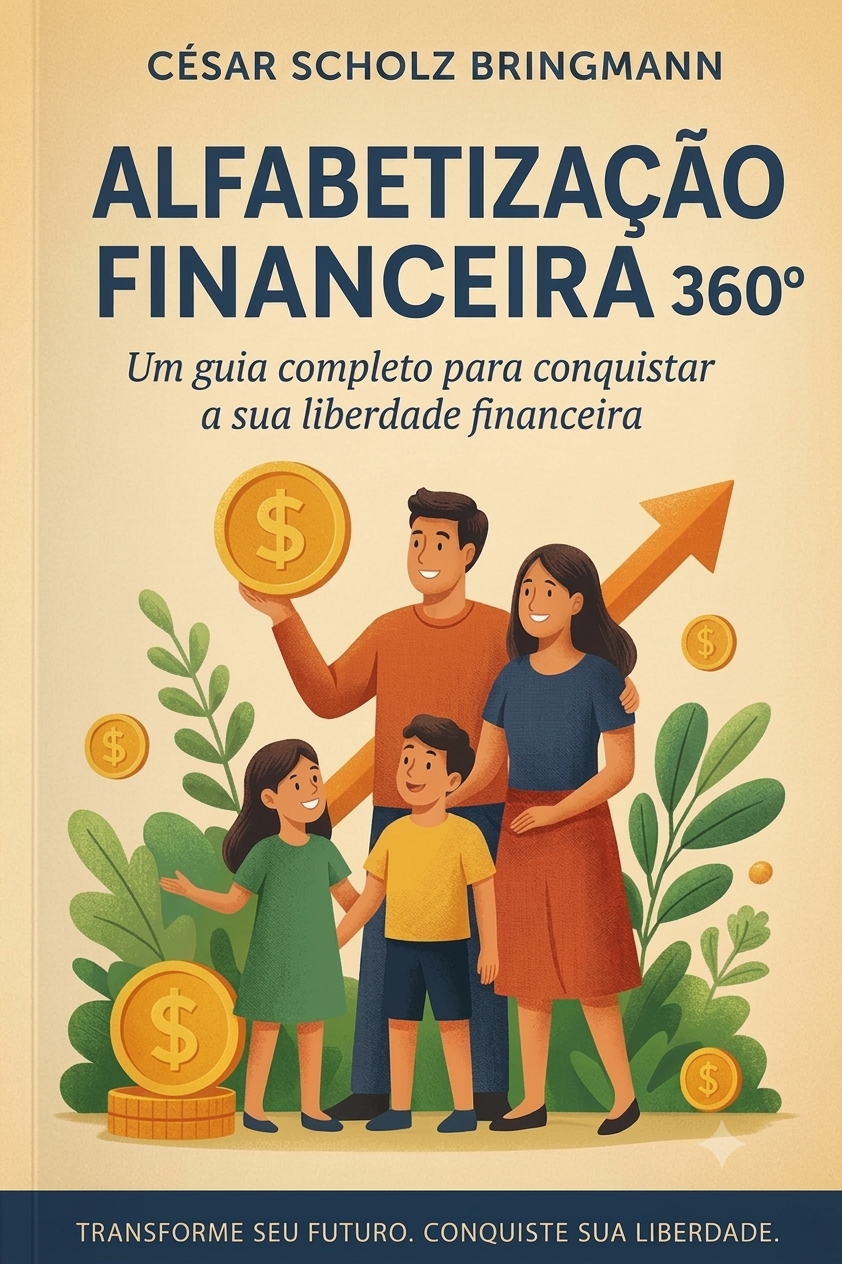Capa E-book Alfabetização Financeira 360